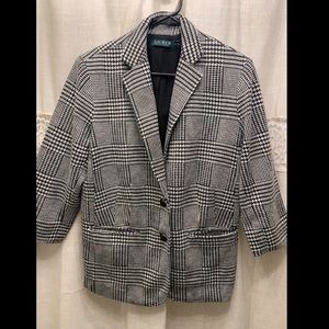 Ralph Lauren Houndstooth blazer